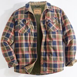 Jaxson Fleece Shirt Jacket - Vintage Olive | 2XL